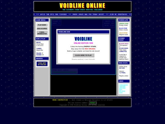 GAMES/voidline screenshot