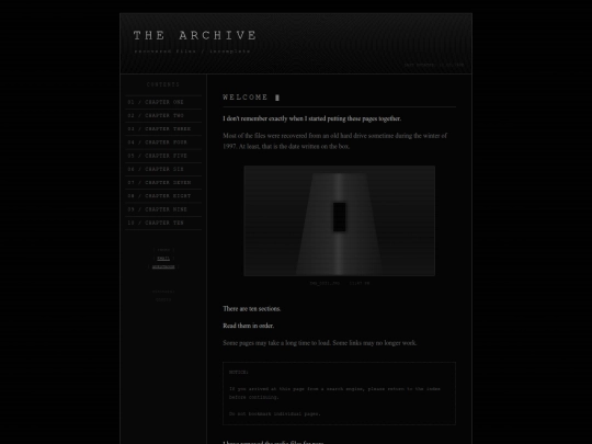 homepage screenshot