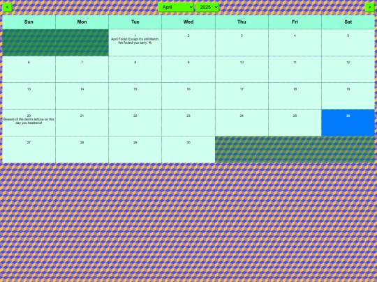 appStore/apps/wacky-calendar/wacky-calendar screenshot