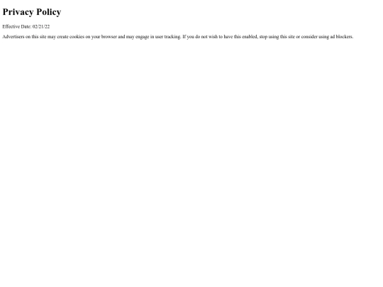 privacyPolicy screenshot