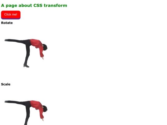 transform screenshot