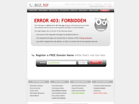 index screenshot