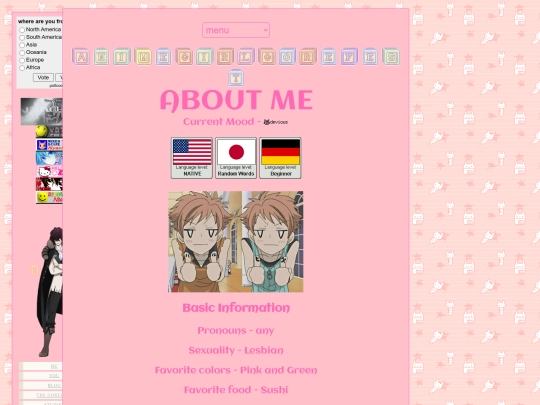 aboutme screenshot