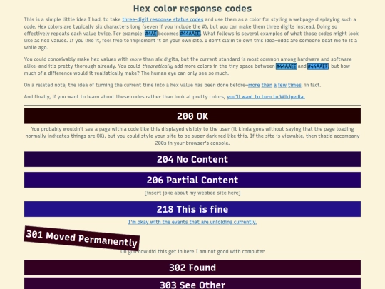web/hex_responsecodes screenshot