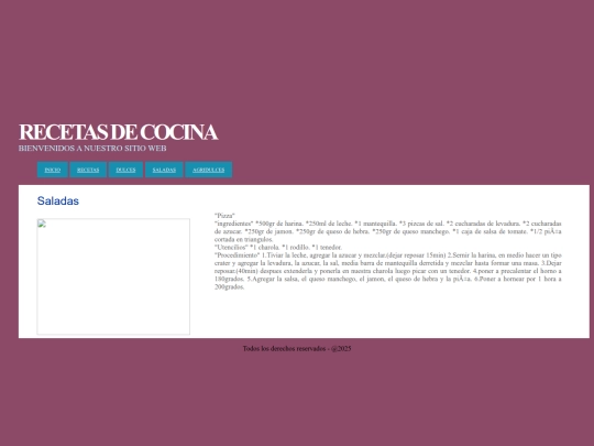 Saladas screenshot