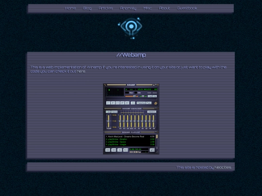 misc/webamp screenshot