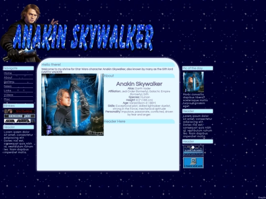 anakin shrine/anakinshrine screenshot