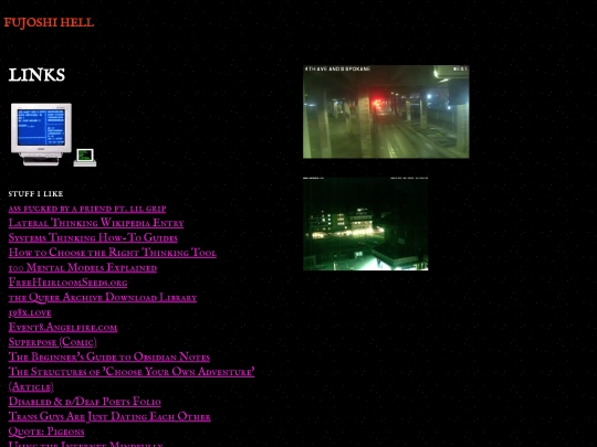links screenshot