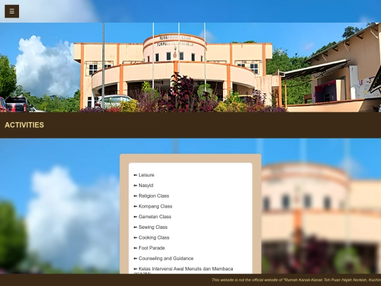 activities screenshot