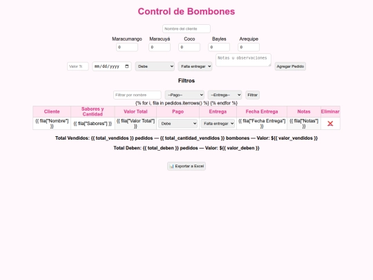 bomboness/templates screenshot
