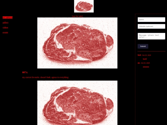 ghostZone/subjects screenshot