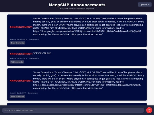 update screenshot
