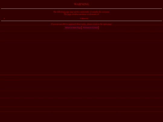 warning screenshot