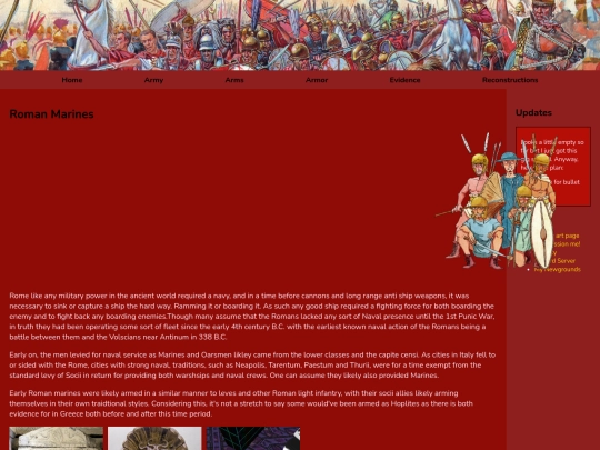 Pages/Marines screenshot