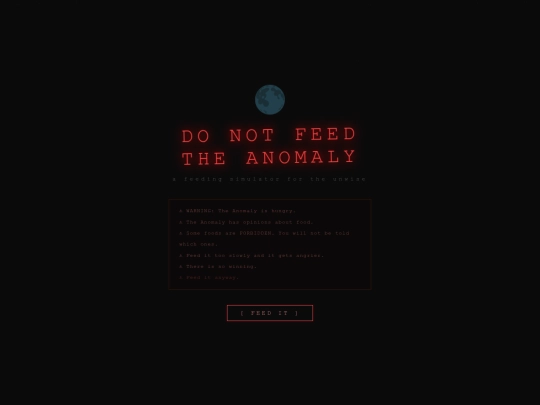 do_not_feed_v4 screenshot