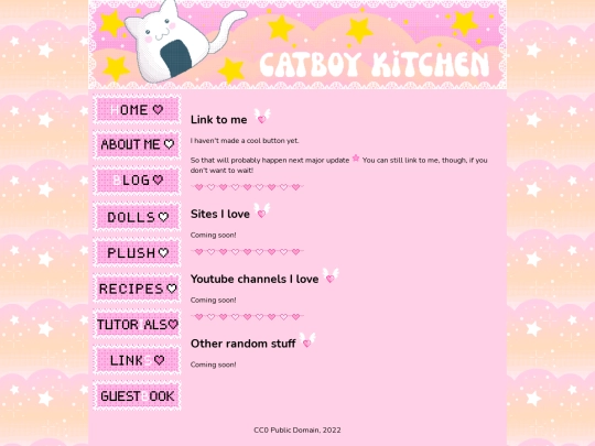 links screenshot