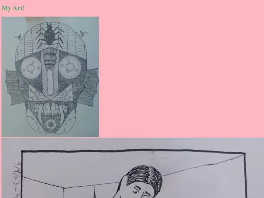 art-page screenshot