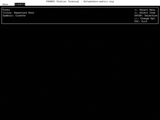 credits screenshot