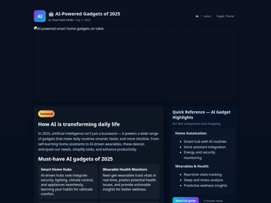 ai-powered-gadgets-2025 screenshot