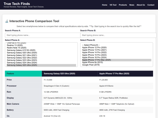 compare screenshot