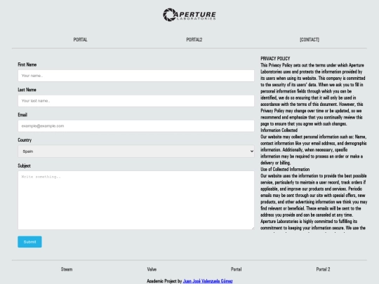 contact screenshot