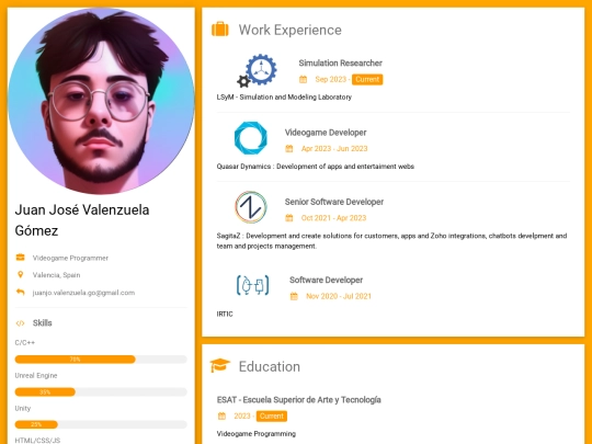 cv/cv screenshot
