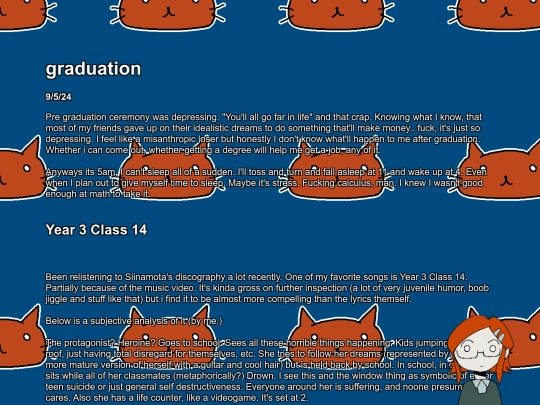 graduation screenshot