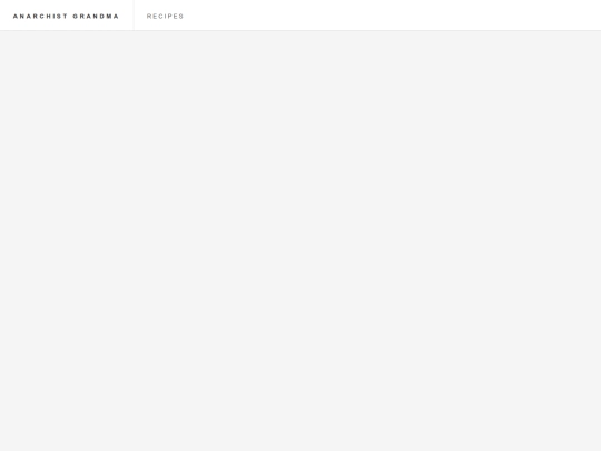 recipes screenshot