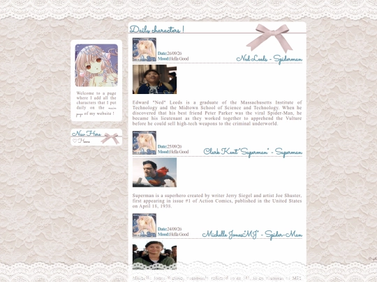 alldailycharacters screenshot