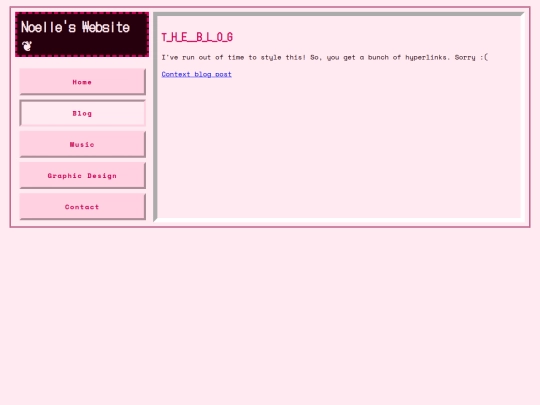 blog screenshot