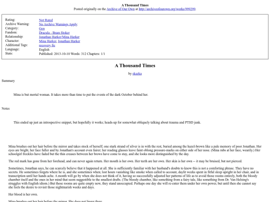 htmlficarch/999299 A Thousand Times - skazka screenshot