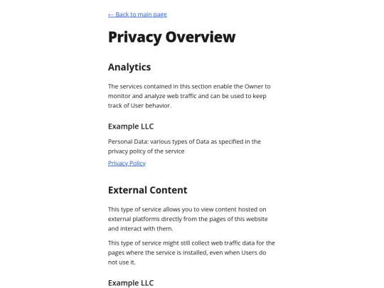 privacy screenshot
