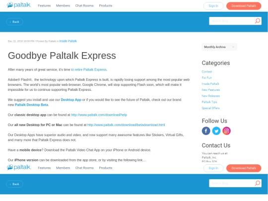 palnet screenshot
