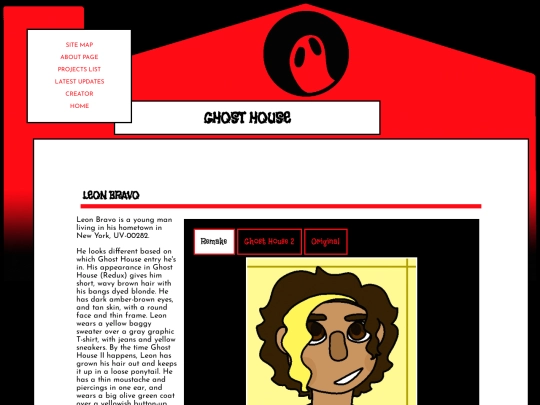 ghost house/characters/leon-bravo screenshot