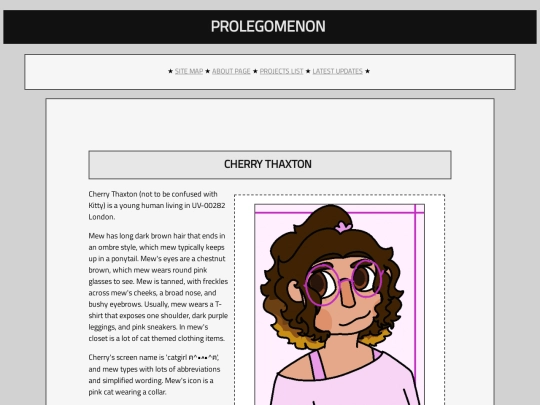 prolegomenon/characters/cherry-thaxton screenshot