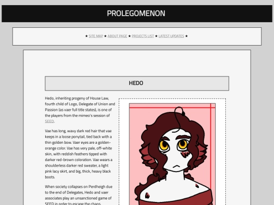 prolegomenon/characters/hedo screenshot