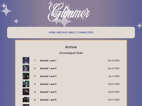 archive screenshot
