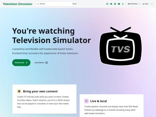 tvs screenshot
