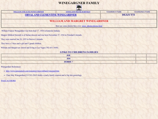 familytree/winegardner/william_margaret/family screenshot