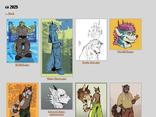 Gallery/art-2025 screenshot