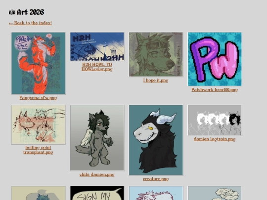 Gallery/art-2026 screenshot
