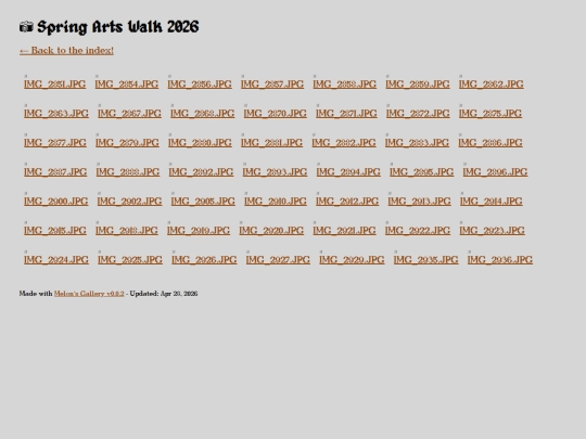 Gallery/spring-arts-walk-2026 screenshot