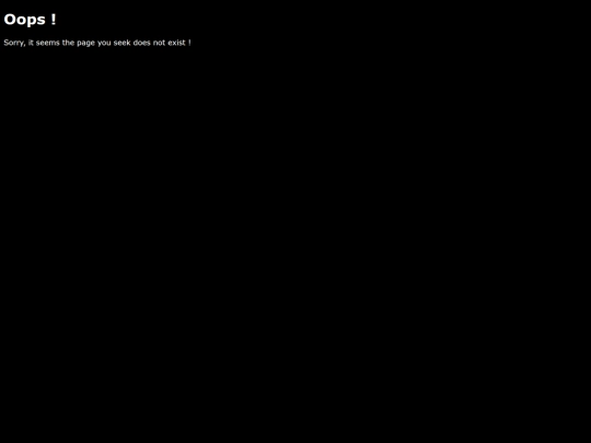 not_found screenshot