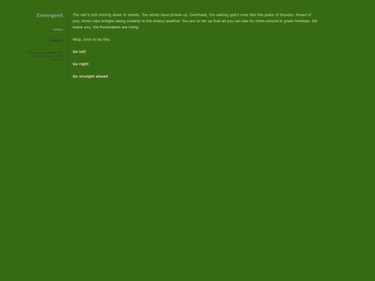 Emergent screenshot