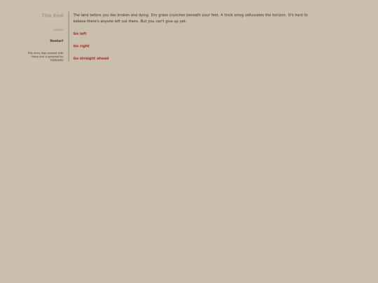 The End screenshot