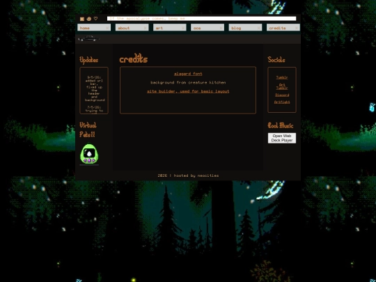 credits screenshot