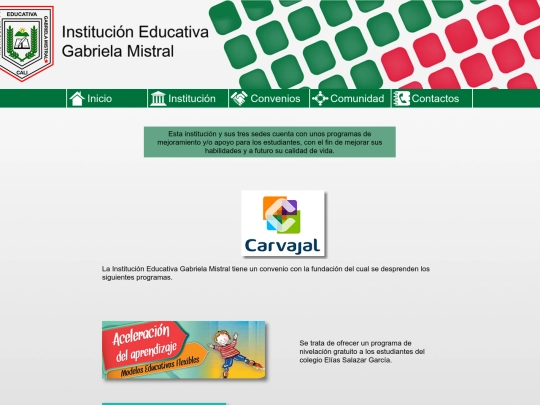 convenios screenshot