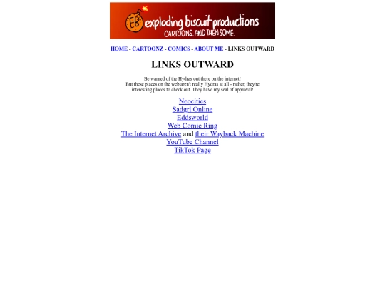 links screenshot