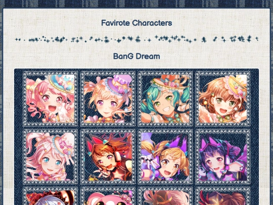 charcters screenshot