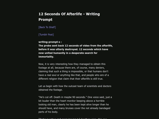 archive/WP-12SecondsOfAfterlife screenshot
